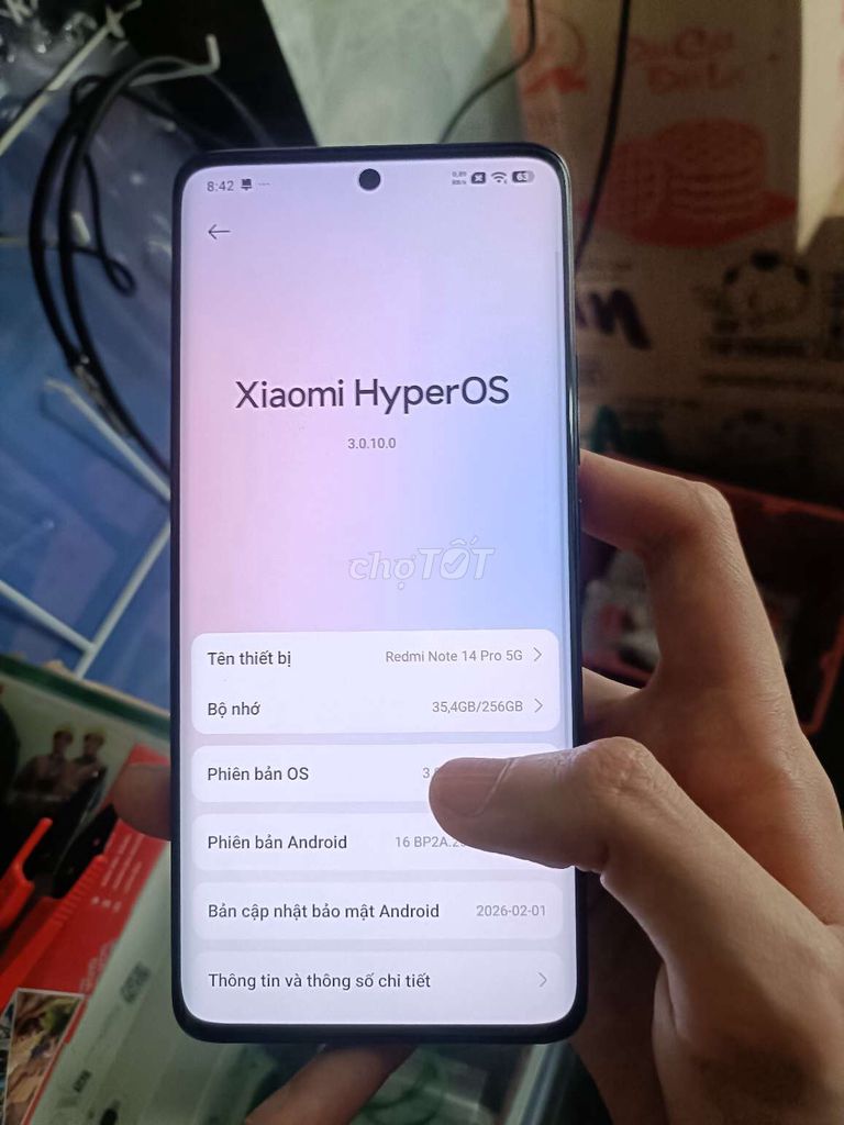 Xiaomi Redmi Note 14 Pro 5G 256GB Đen. Mua bán Điện thoại tại Huyện Thọ Xuân Thanh Hóa được đăng bởi mai hùng hình 1