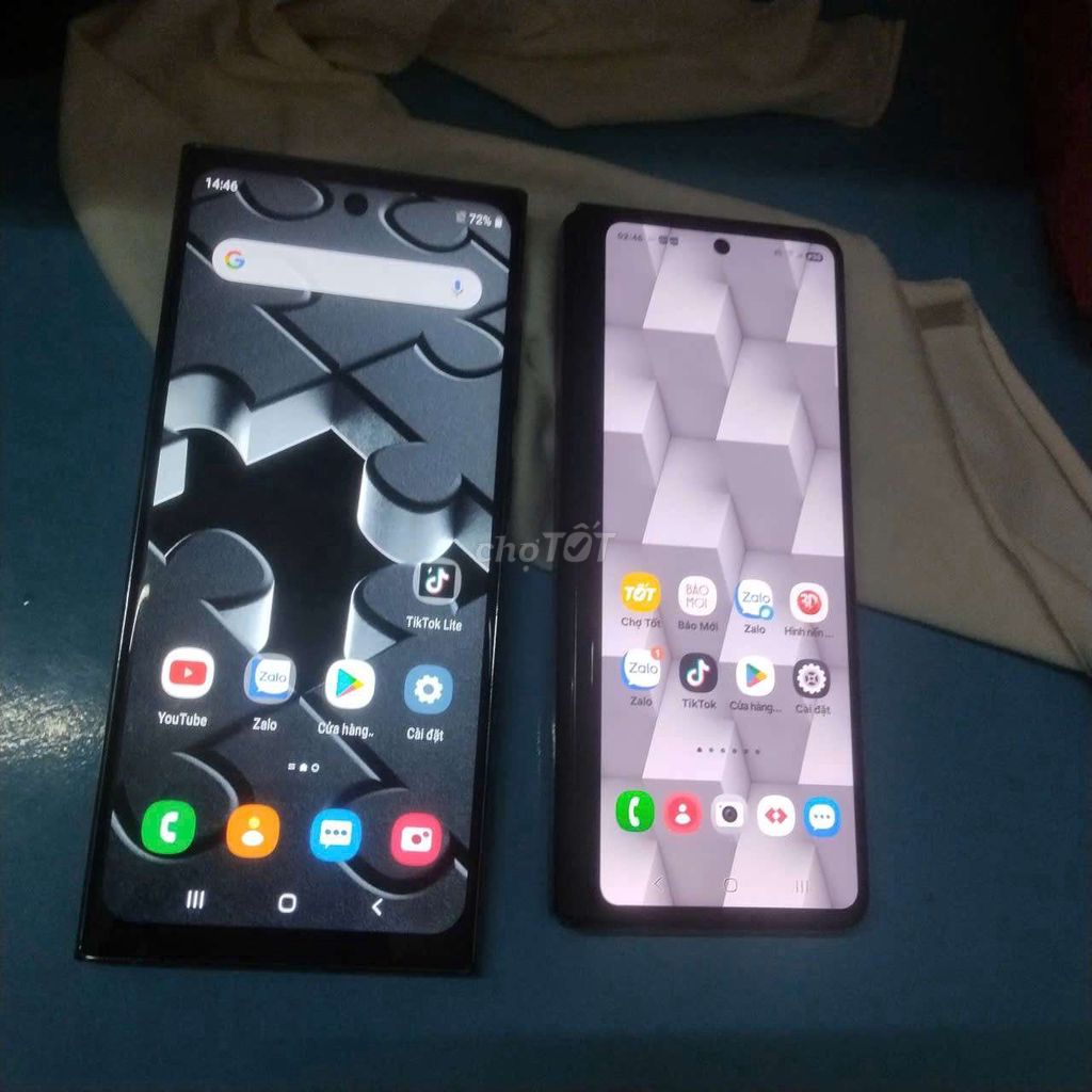 Samsung Z Fold 3  + s23 ultra gl. Mua bán Điện thoại tại Quận 12 Tp Hồ Chí Minh được đăng bởi hai lúa  hình 1