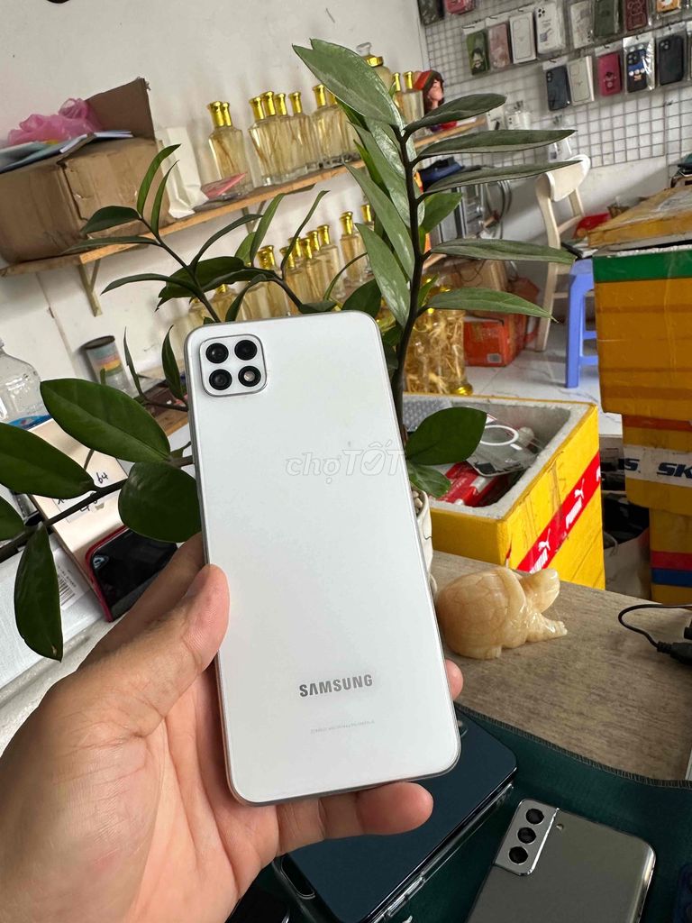 Samsung Galaxy A22 128GB Trắng. Mua bán Điện thoại tại Thành phố Dĩ An Bình Dương được đăng bởi junstar store hình 1