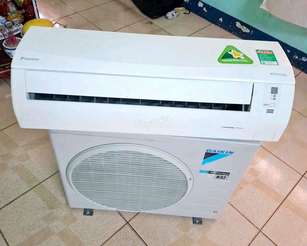 Máy lạnh Daikin Inverter 1.0 HP Trắng. Mua bán Máy lạnh, điều hoà tại Thành phố Dĩ An Bình Dương được đăng bởi Kim Quyên hình 1