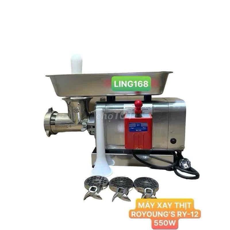 MÁY XAY THỊT CÔNG NGHIỆP RY-12 MOTOR 3/4HP. Mua bán Bếp, lò, đồ điện nhà bếp tại Quận 6 Tp Hồ Chí Minh được đăng bởi LingLingshop hình 1