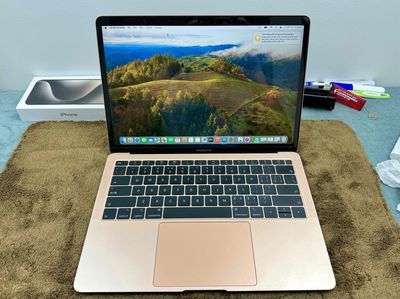 Macbook Air 2018 8/256G màu Vàng hồng