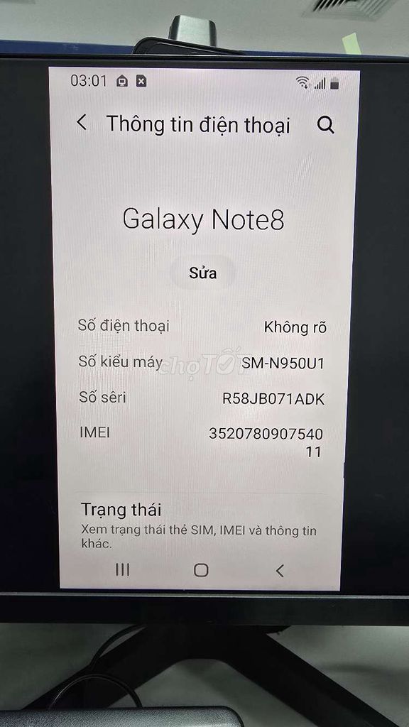 Xác Samsung Note 8. Mua bán Điện thoại tại Huyện Nhà Bè Tp Hồ Chí Minh được đăng bởi Nguyễn Quân hình 1