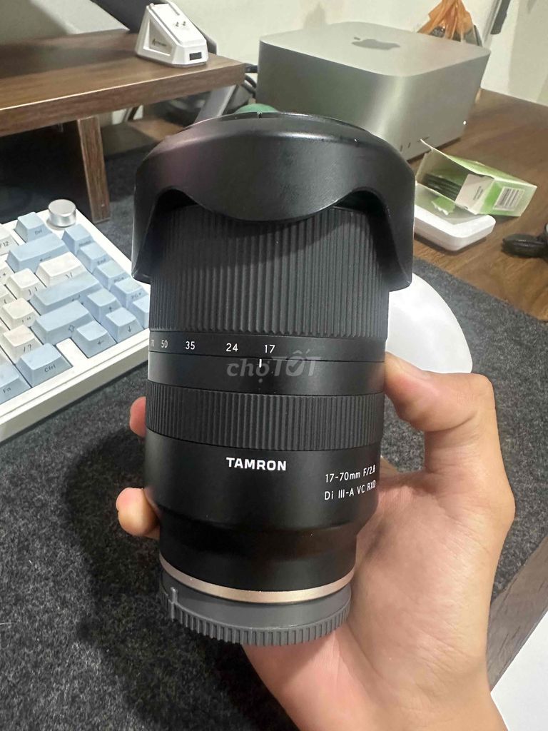 Ống kính Tamron 17-70mm F/2.8 Đen. Mua bán Máy ảnh, Máy quay tại Thành phố Thủ Đức Tp Hồ Chí Minh được đăng bởi Huy Hiếu hình 1