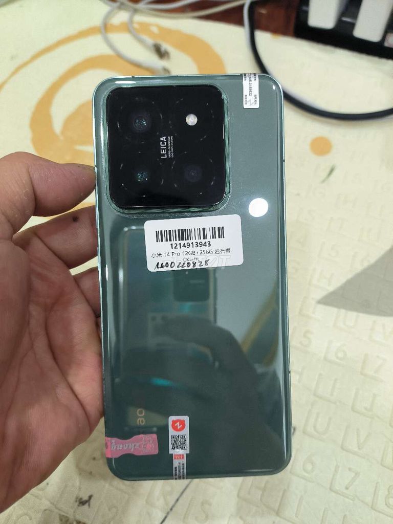 Xiaomi 14 Pro 256GB Xanh 12GB Like New. Mua bán Điện thoại tại Quận Hoàng Mai Hà Nội được đăng bởi Nguyennoi hình 1