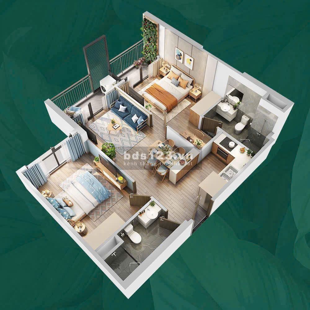 ПРОДАЖА ДОМОВ 2N2 ПРОТИВ 64 МЛН - GS5 VINHOMES, УМНЫЙ ГОРОД - ЦЕНА 4,4 МЛРД ДОЛЛАРОВ