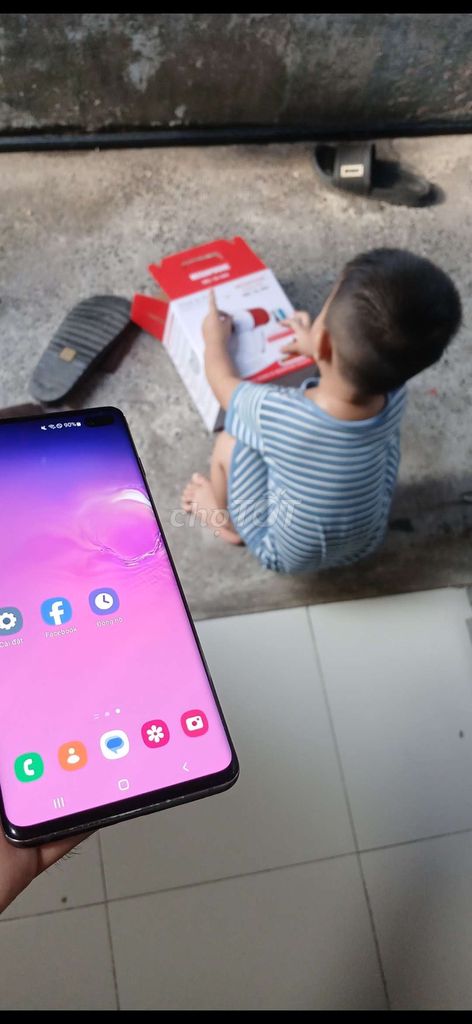 Samsung Galaxy S10plus 128GB Đen. Mua bán Điện thoại tại Quận 12 Tp Hồ Chí Minh được đăng bởi chi loan hình 1
