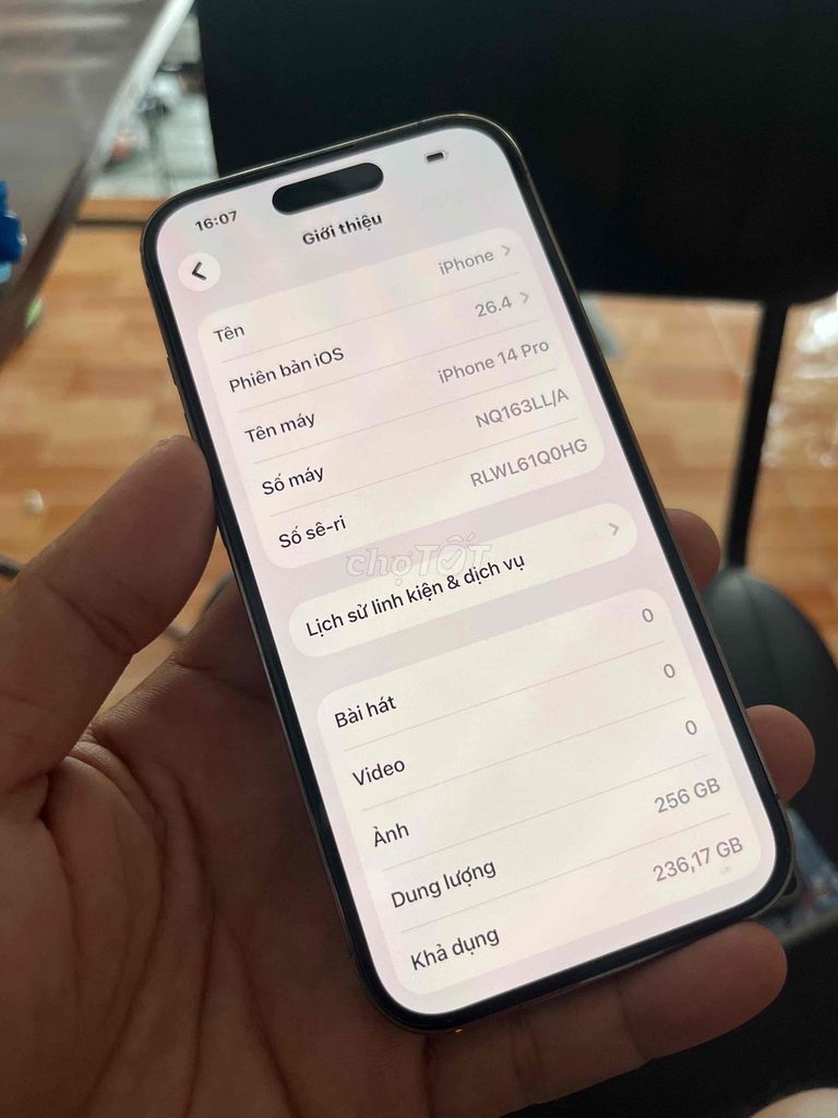 iPhone 14 Pro 256GB Vàng. Mua bán Điện thoại tại Thành phố Long Xuyên An Giang được đăng bởi Mê Công Nghệ hình 1