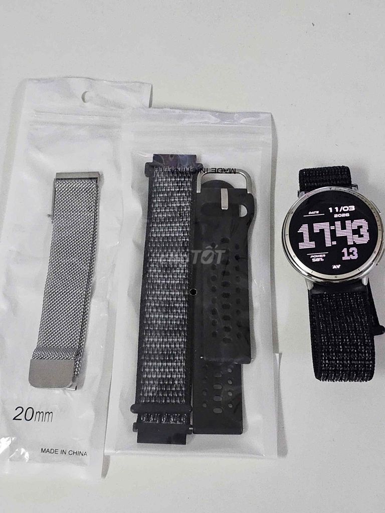 Amazfit Active 2 Bạc. Mua bán Thiết bị đeo thông minh tại Huyện Hóc Môn Tp Hồ Chí Minh được đăng bởi Tuấn Vũ hình 1