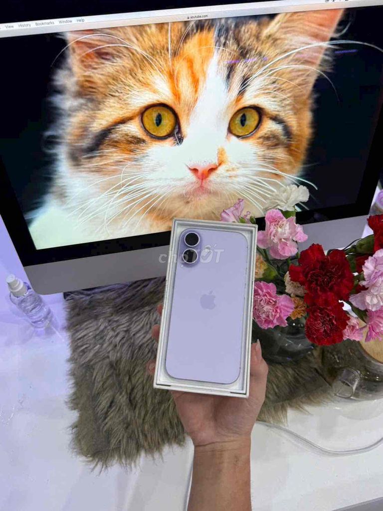 iPhone 17 ,256GB Tím có sim like new. Mua bán Điện thoại tại Quận 3 Tp Hồ Chí Minh được đăng bởi Nam Á Mobile hình 1