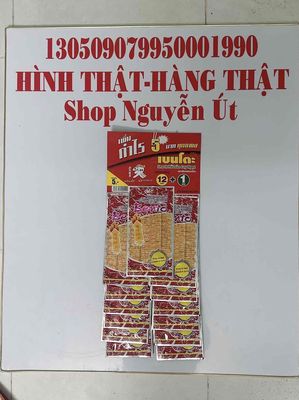 khô mực bento vỹ 13 gói đỏ. Mua bán Đồ ăn, thực phẩm và các loại khác tại Quận 8 Tp Hồ Chí Minh được đăng bởi Nguyễn Út