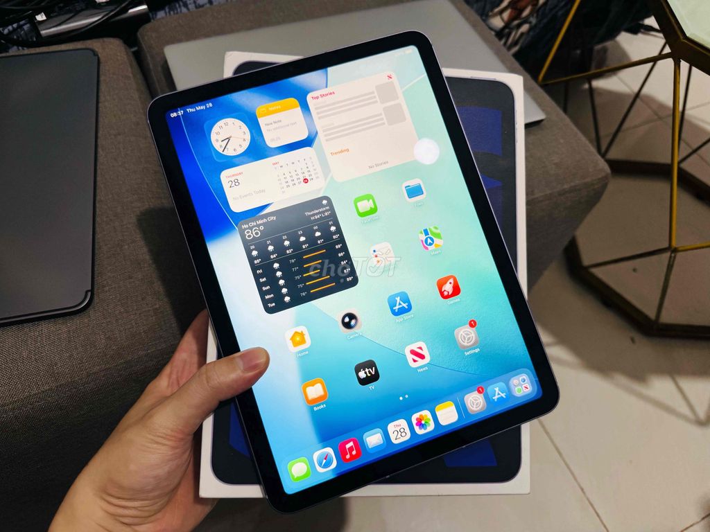 🚀 iPad Air 5 64GB 5G Fullbox 99% - Bao Xậu Nớ. Mua bán Máy tính bảng tại Quận Gò Vấp Tp Hồ Chí Minh được đăng bởi Duy Techs hình 1