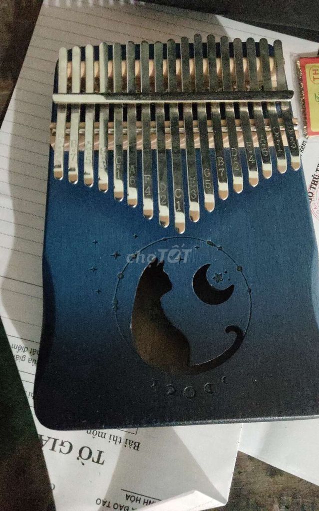 Đàn Kalimba Xanh đen Đã qua sử dụng. Mua bán Nhạc cụ tại Huyện Cẩm Thủy Thanh Hóa được đăng bởi Manh Nguyen hình 1