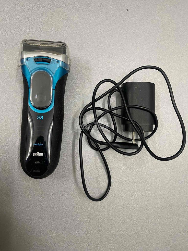 Máy cạo râu Braun S3 (xanh đen). Mua bán Phụ kiện thời trang khác tại Quận 3 Tp Hồ Chí Minh được đăng bởi Owen hình 1