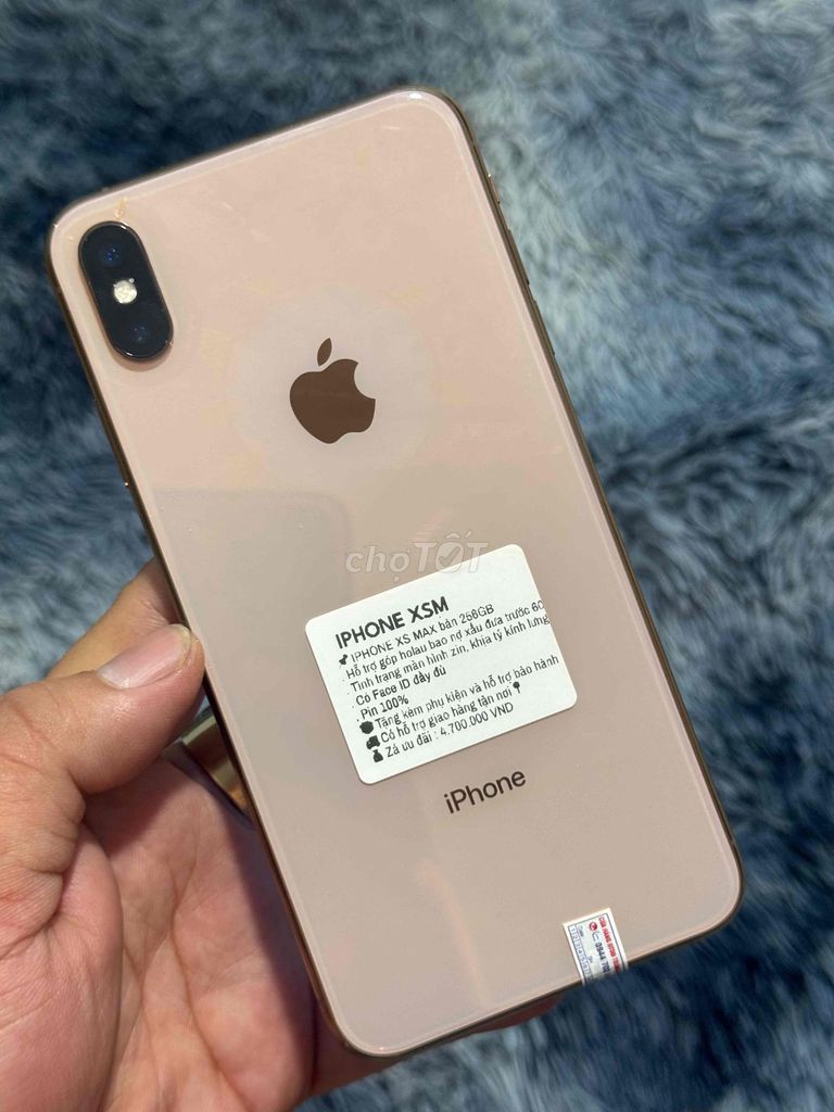 iPhone XS Max 256GB màn hình zin. Mua bán Điện thoại tại Huyện Trảng Bom Đồng Nai được đăng bởi Hồ Trung Hiếu hình 1