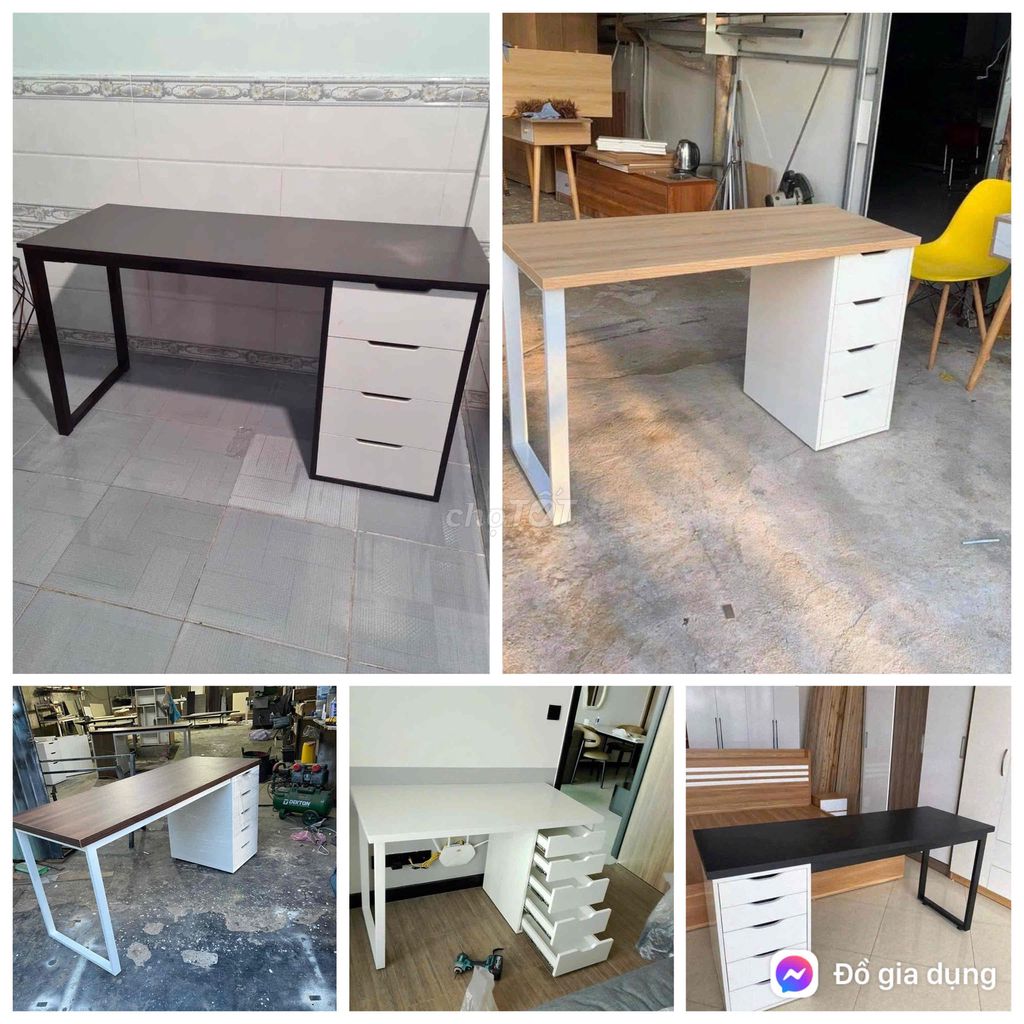 Bàn làm việc IKEA Gỗ MDF. Mua bán Bàn ghế tại Quận Cẩm Lệ Đà Nẵng được đăng bởi Nhật Ni hình 1