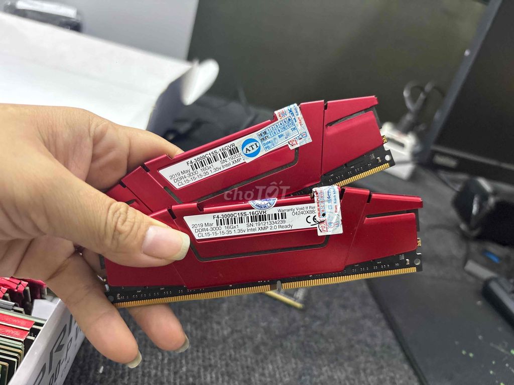 RAM DDR4 16GB 3000MHz BAO CHIẾN GAME ỔN ĐỊNH. Mua bán Linh kiện (RAM, Card...) tại Quận Gò Vấp Tp Hồ Chí Minh được đăng bởi ngọc trang hình 1