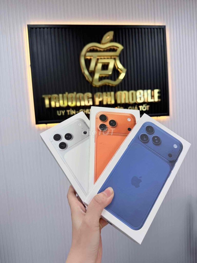 Apple iPhone 17 Pro Max Bạc, Cam, Xanh. Mua bán Điện thoại tại Quận Sơn Trà Đà Nẵng được đăng bởi Diễm Diễm hình 1