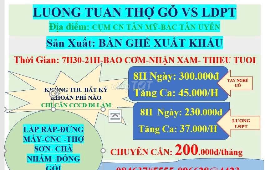 LƯƠNG TUẦN- TAY NGHỀ VS LDPT - CỤM CN TÂN MỸ