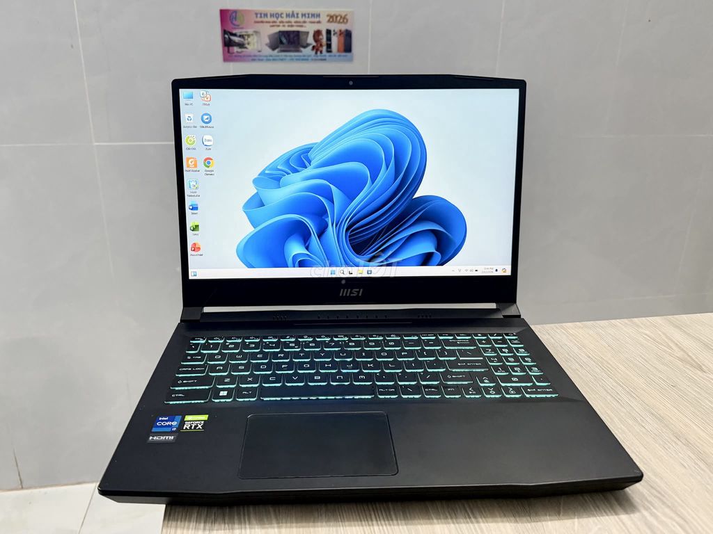 MSI Katana GF66 i7-12650H 15.6" 16G/512G/RTX 3050. Mua bán Laptop tại Huyện Nhà Bè Tp Hồ Chí Minh được đăng bởi Tin Học Hải Minh hình 1