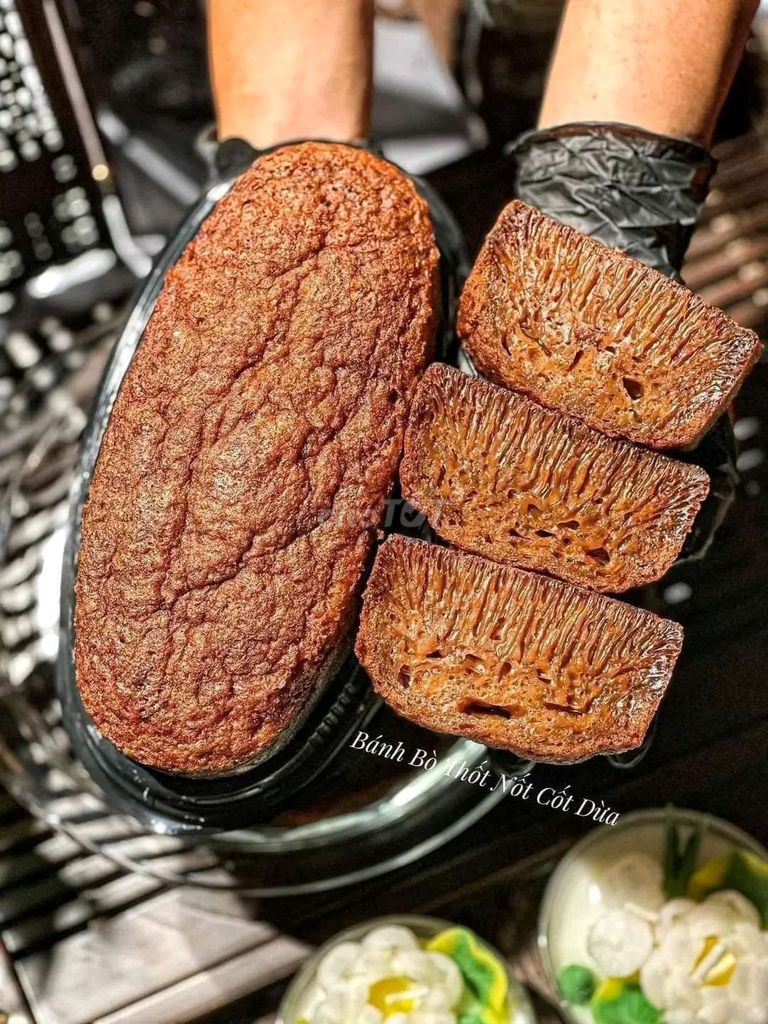 Bánh bò thốt nốt nướng. Mua bán Đồ ăn, thực phẩm và các loại khác tại Quận 12 Tp Hồ Chí Minh được đăng bởi Thùy Thanh Nguyễn  hình 1