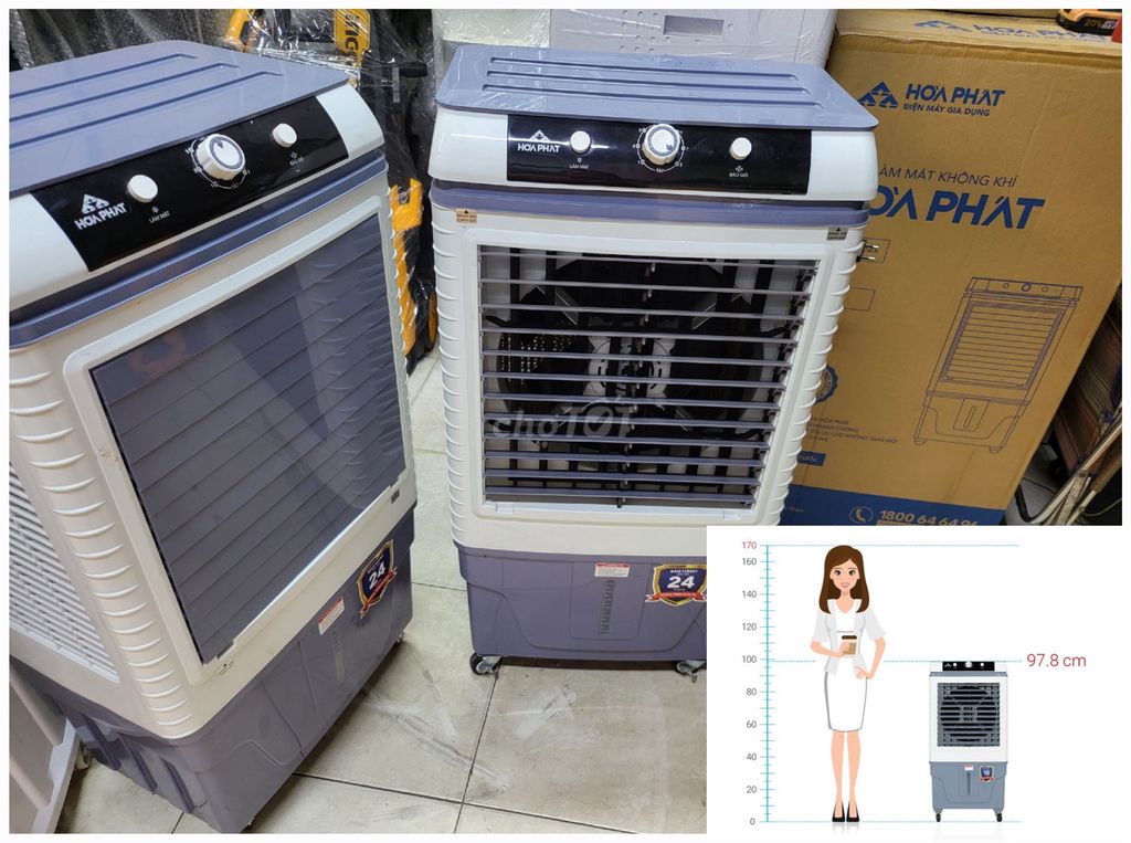 Quạt điều hòa Hòa Phát HPCF1002 86w 35L Mới,BH 12T. Mua bán Quạt tại Quận 1 Tp Hồ Chí Minh được đăng bởi A BẢO hình 1