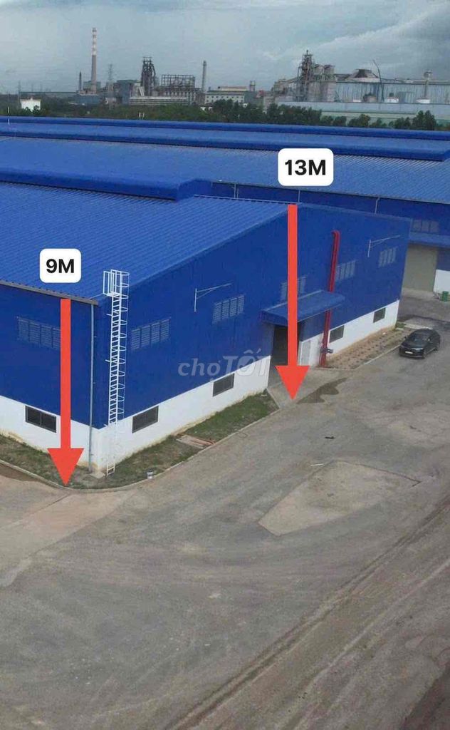 cho xưởng KCN PHÚ MỸ - BRVT 4500m - 8000m - 30.000m