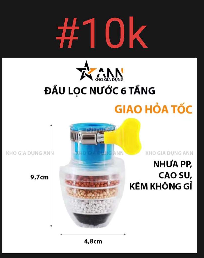 Khuyến mãi Lọc Nước 6 tầng *** hôm nay