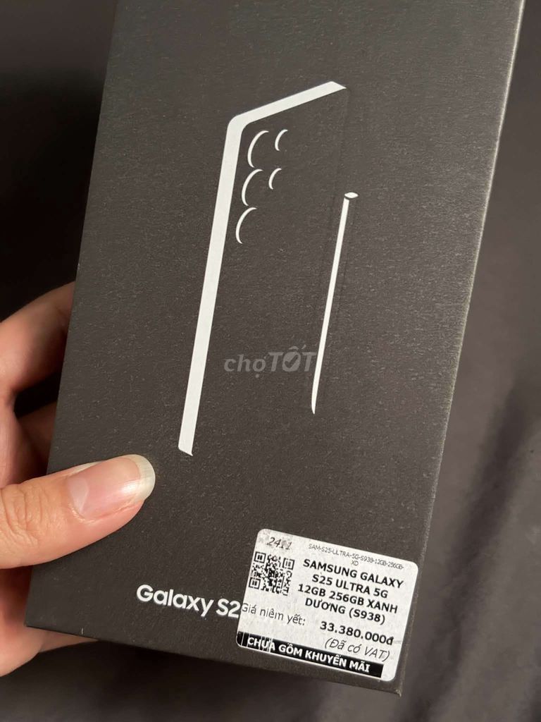 Samsung Galaxy S25 Ultra Xanh dương 12GB/256GB. Mua bán Điện thoại tại Quận Bình Thạnh Tp Hồ Chí Minh được đăng bởi LBTA hình 1