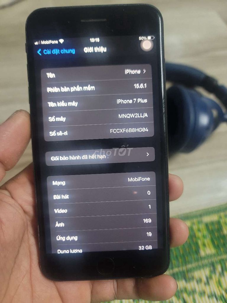 iPhone 7 Plus 32GB Đen Đã sử dụng. Mua bán Điện thoại tại Quận Nam Từ Liêm Hà Nội được đăng bởi Hải Nguyễn Mạnh hình 1
