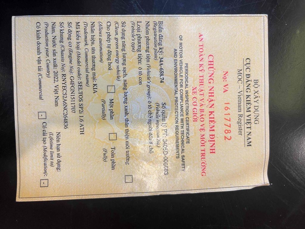 Kia Seltos 2022 1.6 AT Luxury  - 125000 km. Mua bán Ô tô tại Thành phố Hải Dương Hải Dương được đăng bởi Nguyễn Khang hình 18