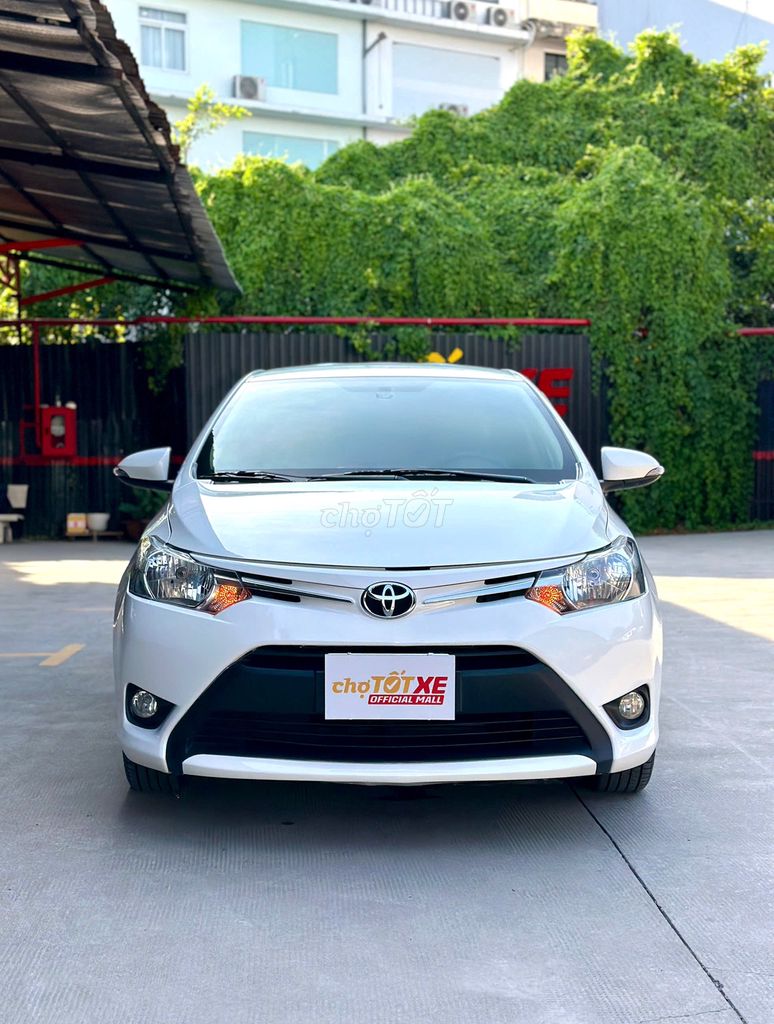 Toyota Vios 1.5E Số Tự Động 2017- 55,000km Zin Đẹp