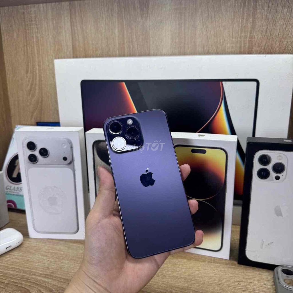 iPhone 14 Pro Max 256GB Tím Đã thay lưng. Mua bán Điện thoại tại Quận 3 Tp Hồ Chí Minh được đăng bởi Ngọc Ánh Châu hình 1