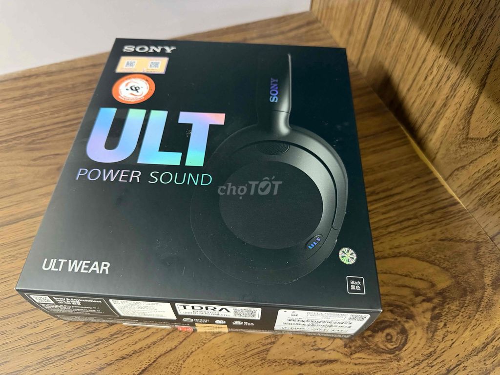 Tai nghe Sony WH-ULT900N Đen Đã sử dụng. Mua bán Tivi, Âm thanh tại Quận Tân Bình Tp Hồ Chí Minh được đăng bởi Raymond hình 1