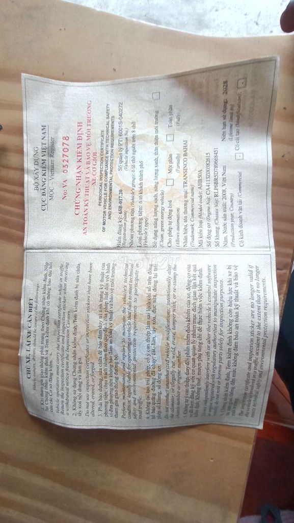 Xe buýt 2008  xe đẹp kiểm mới. Mua bán Phương tiện khác tại Quận Cái Răng Cần Thơ được đăng bởi Tên chưa cung cấp hình 7