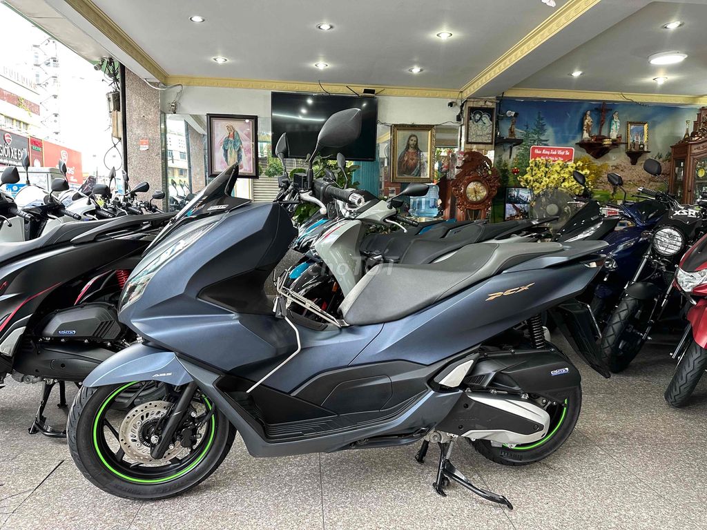 Honda PCX 160 ABS HSTC 8/2022 Xanh BSTP Chính Chủ