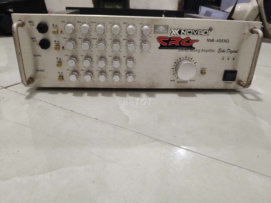 Amply XNOVADI NVA-405XG Bạc Nguyên zin. Mua bán Tivi, Âm thanh tại Huyện Củ Chi Tp Hồ Chí Minh được đăng bởi Nguyen Huy Tung hình 1