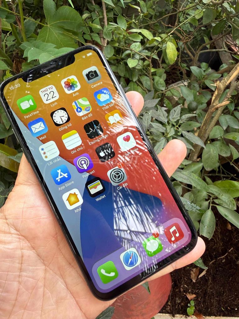 iPhone X 64GB Đen máy zin all pin cao ios 14 mượt. Mua bán Điện thoại tại Thành phố Sa Đéc Đồng Tháp được đăng bởi Lê Minh Lâm Hà hình 1