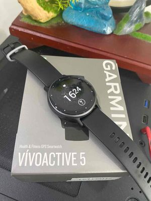 Đồng hồ Garmin Vivoactive 5 đen / Chính hãng. Mua bán Thiết bị đeo thông minh tại Quận 8 Tp Hồ Chí Minh được đăng bởi Quỳnh Như