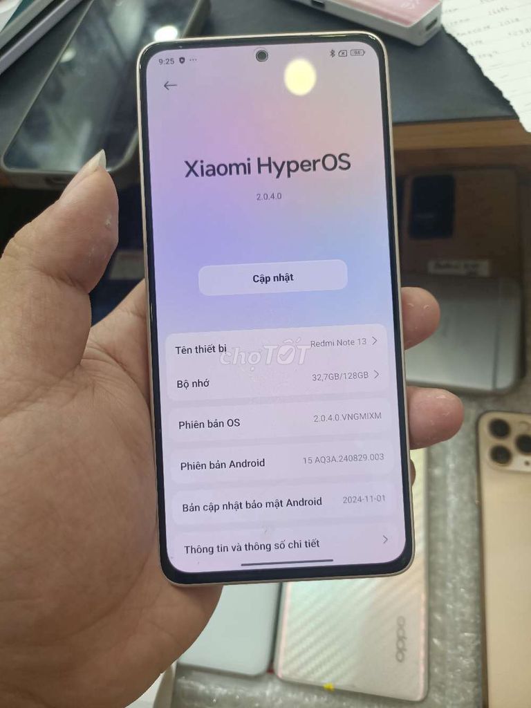 Xiaomi Redmi Note 13 128GB Vàng. Mua bán Điện thoại tại Quận Đống Đa Hà Nội được đăng bởi Shop điện thoại cũ hình 1