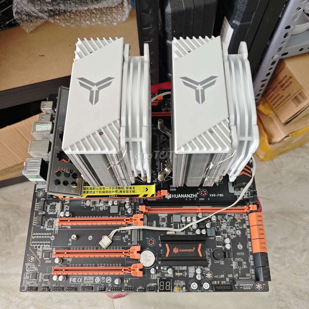 COMBO MAIN X99 F8D 2680V4 × 2. Mua bán Linh kiện (RAM, Card...) tại Thành phố Tam Kỳ Quảng Nam được đăng bởi METECH COMPUTER hình 1
