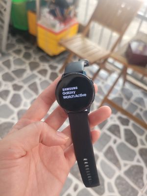 Samsung watch active 40mm thép xanh đen đẹp zin