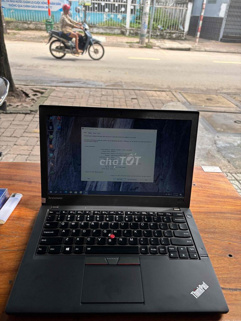 Thinkpad X250 Core i5-gen5/ram4/ssd120 pin hơn 2h