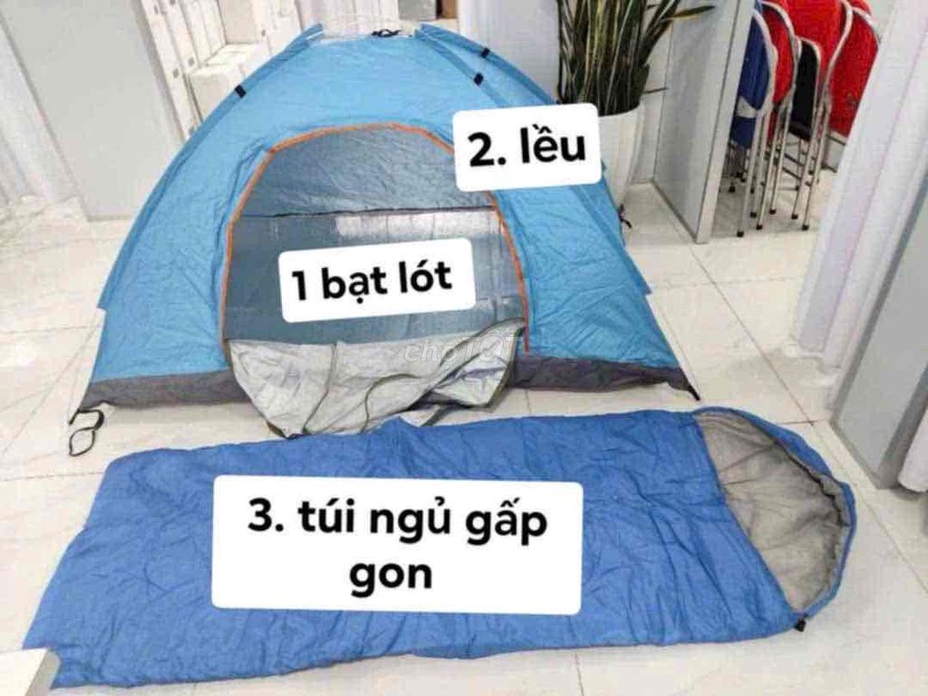 Combo lều cắm trại Xanh dương. Mua bán Đồ thể thao, Dã ngoại tại Huyện Bình Chánh Tp Hồ Chí Minh được đăng bởi Võ bình hình 1