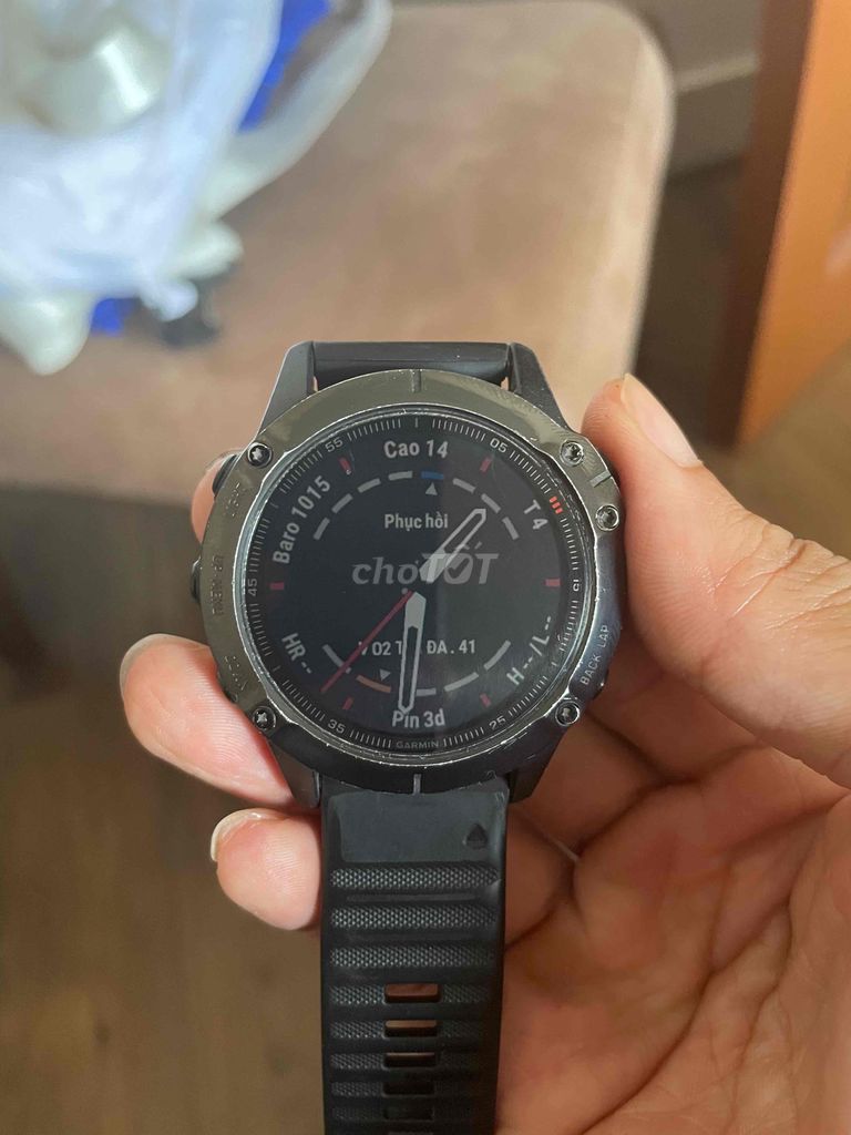 Garmin Fenix 6 sapphire. hàng FPT