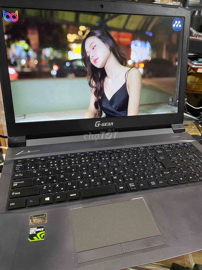Laptop Gaming G Gear  7700HQ Vga 1050ti xịn rẻ. Mua bán Laptop tại Huyện Trà Ôn Vĩnh Long được đăng bởi maximura hình 1