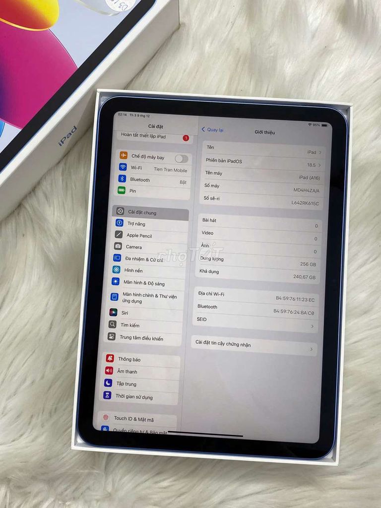 Apple iPad Gen 11 (A16) 256GB Xanh. Mua bán Máy tính bảng tại Quận 5 Tp Hồ Chí Minh được đăng bởi Phạm Việt Võ hình 1