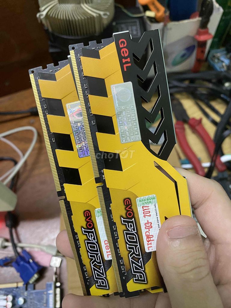 Cặp ram tản 8gb ddr4