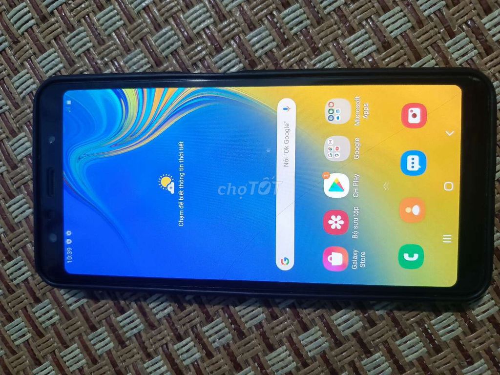 Samsung Galaxy A7 2018 Xanh. Mua bán Điện thoại tại Quận 7 Tp Hồ Chí Minh được đăng bởi Arsenal FC Mobile hình 1