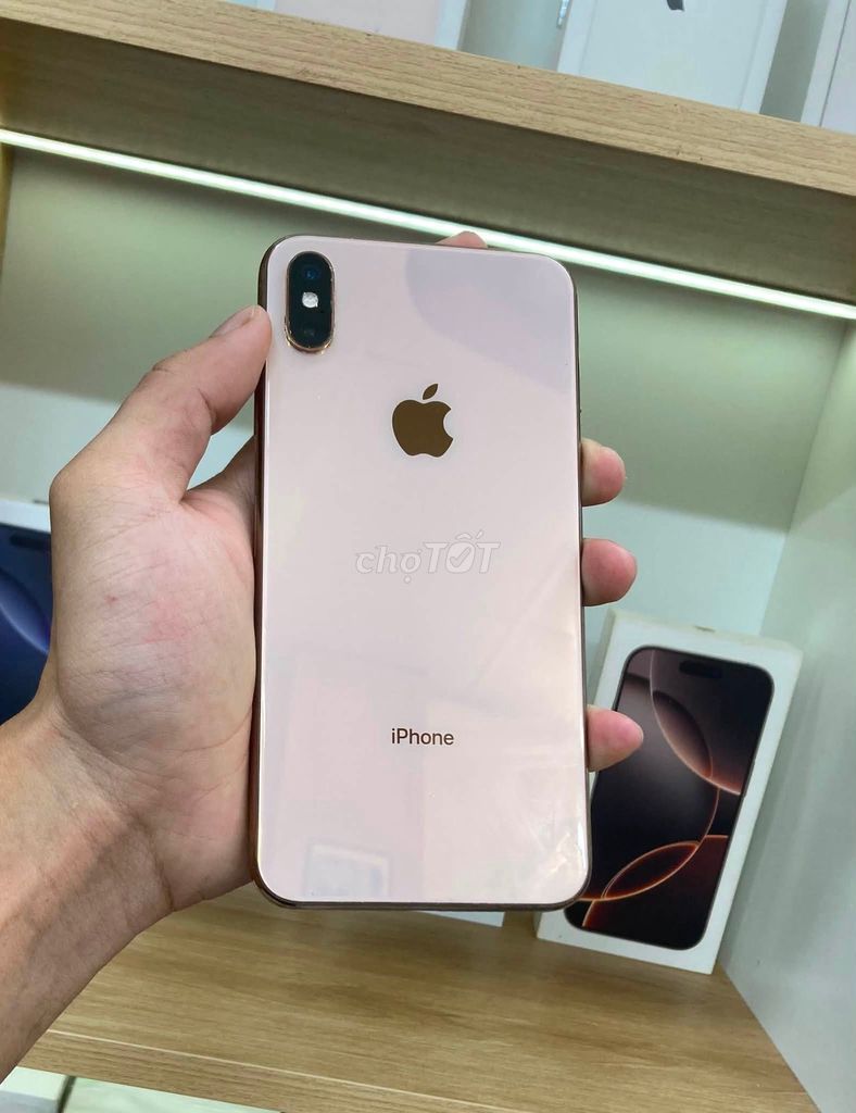 Apple iPhone XS Max 64GB Vàng hồng Quốc tế. Mua bán Điện thoại tại Quận 10 Tp Hồ Chí Minh được đăng bởi Hội Đồ Điện Tử hình 1
